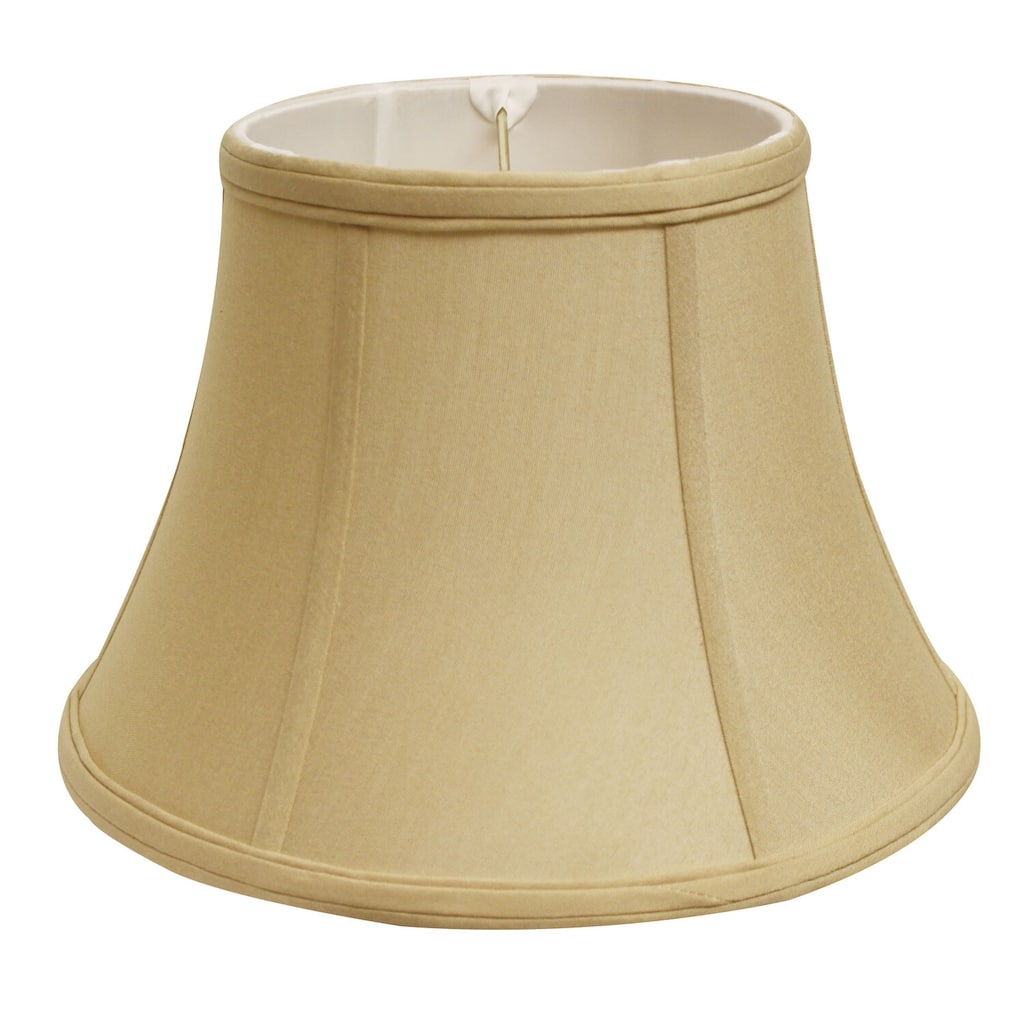 Gothic Lampshade Tan Slant Drum Softback - Elegant Home Decor Lighting Shade - 9.5