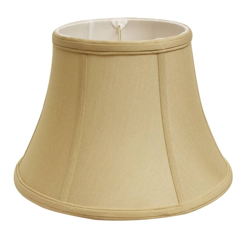 Gothic Lampshade Tan Slant Drum Softback - Elegant Home Decor Lighting Shade - 9.5