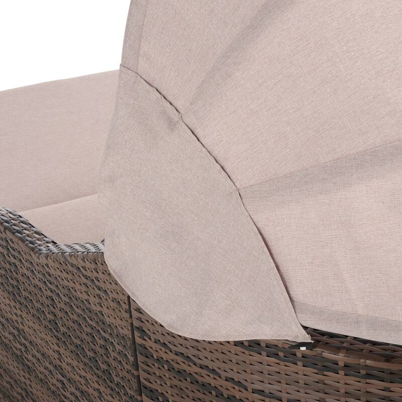 SAFAVIEH Outdoor Living Baloo Daybed - 80"W x 52"D x 50"H