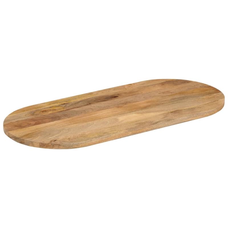 vidaXL Table Top Replacement Coffee Dining Room Furniture Oval Solid Wood