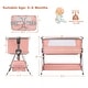 preview thumbnail 5 of 25, Babyjoy Baby Bed Side Crib Portable Adjustable Infant Travel Sleeper - See Details
