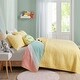 preview thumbnail 6 of 22, Intelligent Design Kids Jessie Rainbow Sunburst Reversible Cotton Quilt Set with Throw Pillow