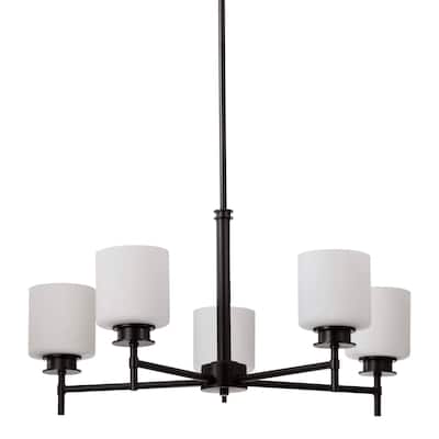 Nuvo Lighting 60/8038 Warren 5 Light 28" Wide Chandelier
