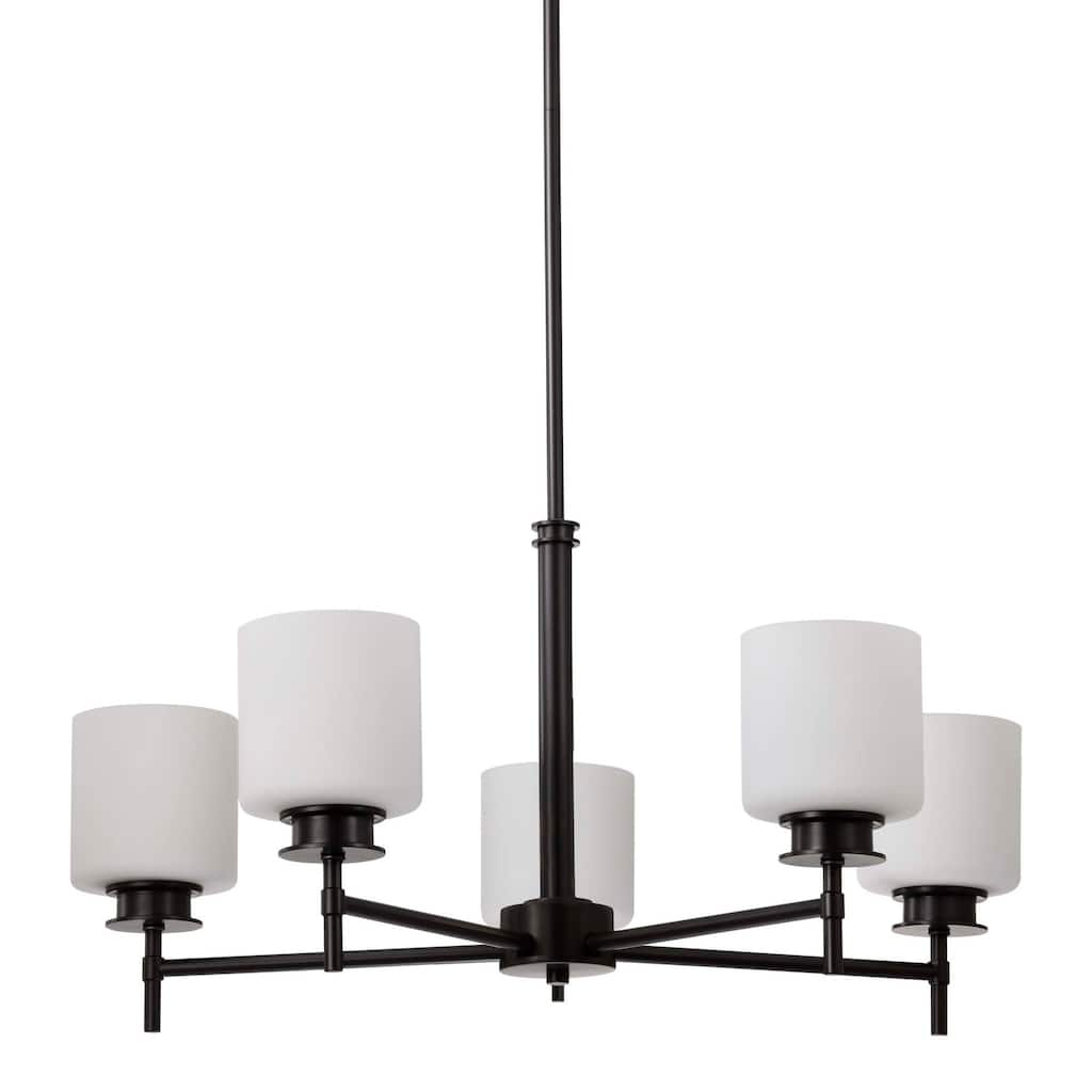Nuvo Lighting 60/8038 Warren 5 Light 28" Wide Chandelier