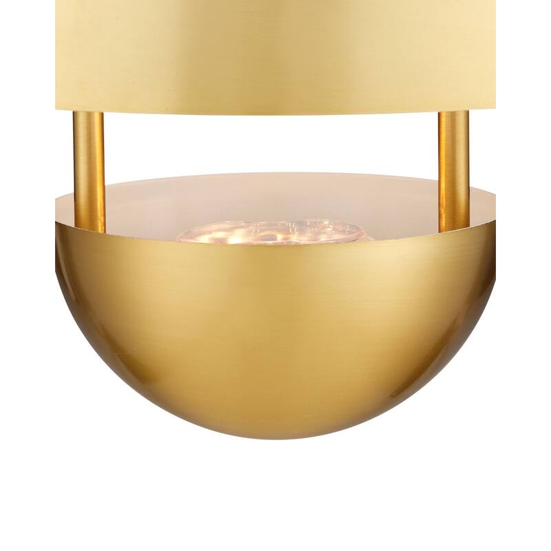 Currey & Company Creighton Semi-Flush - 34"h x 17.75"dia