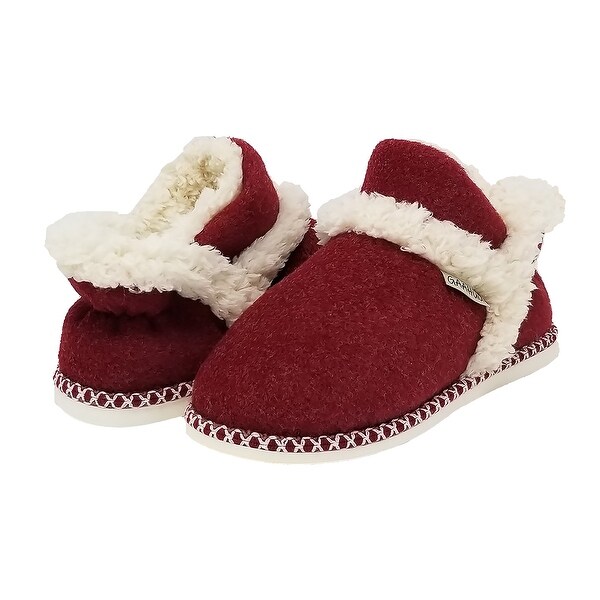 slipper boots with memory foam