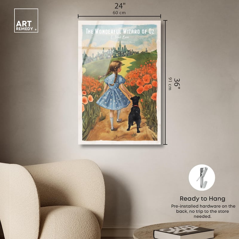 Wizard of Oz Classic Acrylic by Art Remedy, Ready to Hang