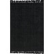 preview thumbnail 23 of 86, Nuloom Delilah Solid Chunky Jute Tassel Area Rug