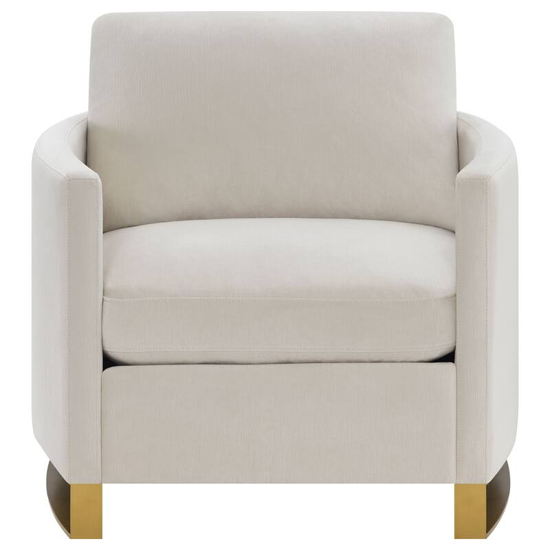 Corliss Upholstered Arched Arm Accent Chair