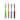 4pcs Silicone Spatula Heat Resistant Non Stick Jar Spatula Baking - 9.6" x 1"(L*W)