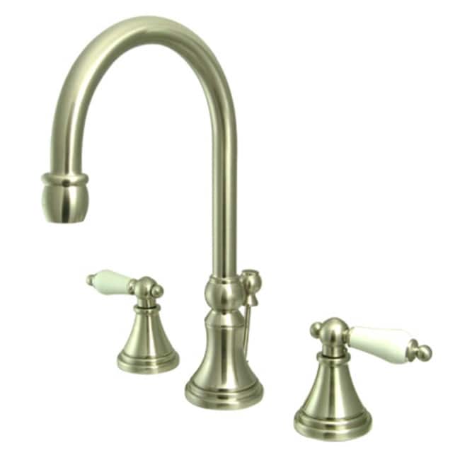 Kingston Brass Governor 1.2 GPM Deck Mounted Bathroom Faucet with