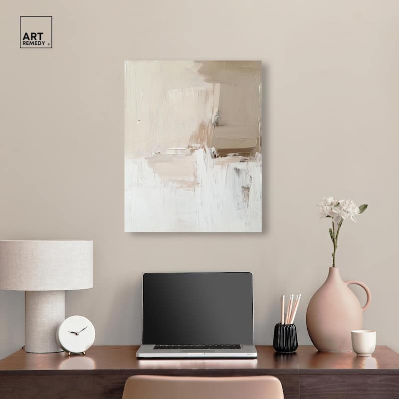 Canvas of Neutrality Canvas by Art Remedy, Gallery Wrapped