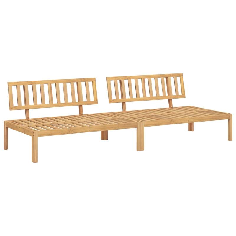 vidaXL Sofa Set in Solid Acacia Wood