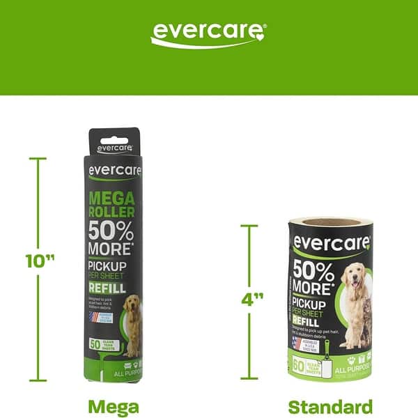 Evercare All Purpose Refillable Mega Lint Roller Value Pack