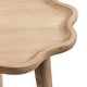 preview thumbnail 19 of 26, Kate and Laurel Alezar Scallop Wood Side Table