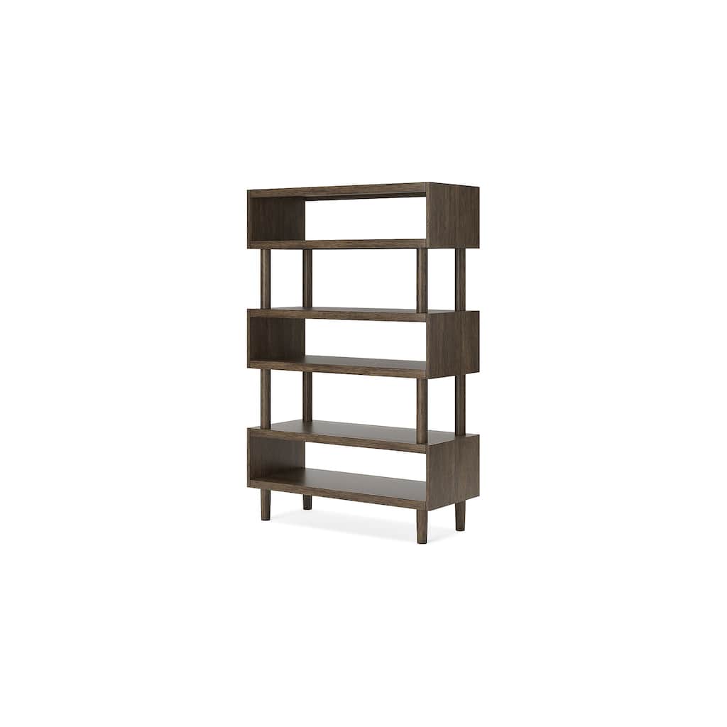 Signature Design by Ashley Austanny Warm Brown 62" Bookcase - 40"W x 17"D x 62"H