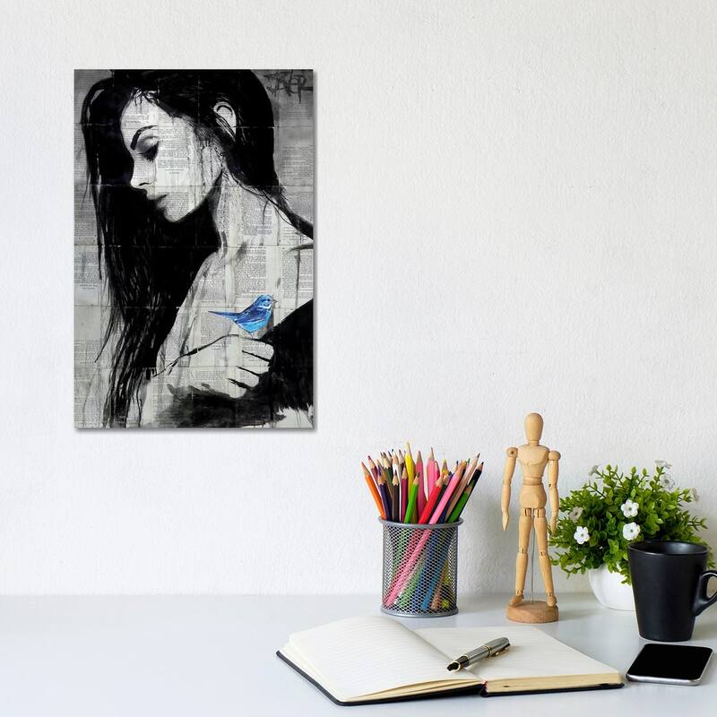 iCanvas "Birdlife" by Loui Jover Canvas Print - 12x8x0.75