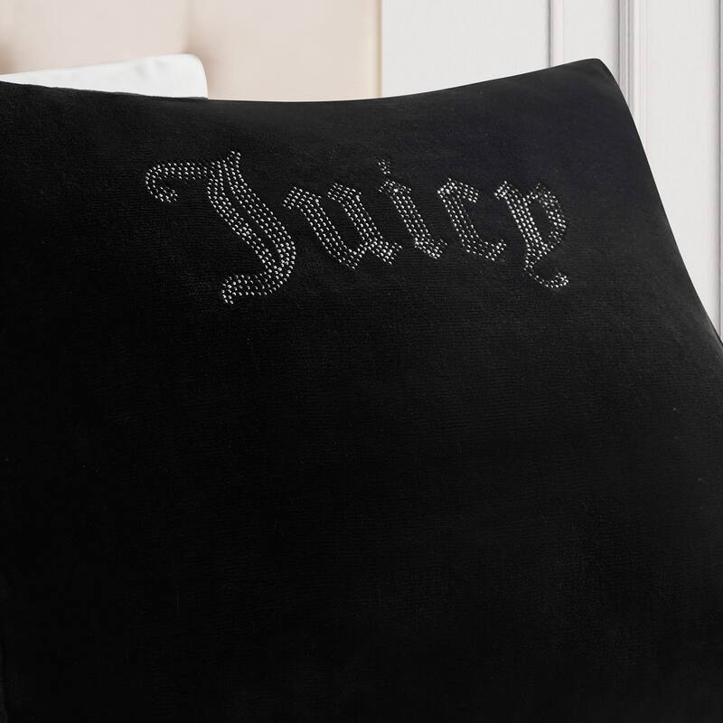 Juicy Couture Rhinestone Pillow Wedge 1-Piece