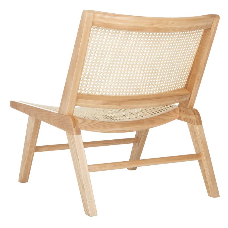 SAFAVIEH Couture Albana Rattan Dining Chair - 25.6" W x 30.9" L x 30.7" H - 26Wx31Dx31H