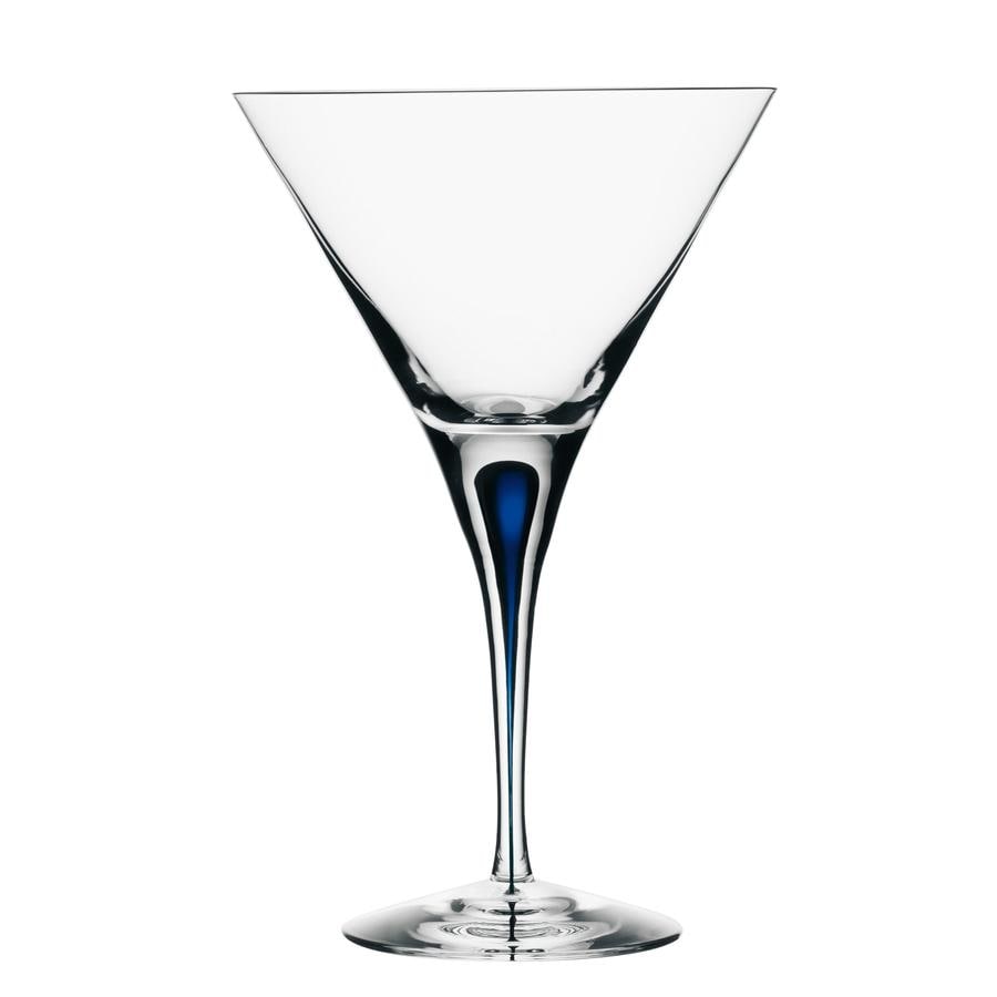 Set of 2 Stainless Steel Martini V-Line Cocktail Glass 24cl/8.5oz 