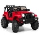 preview thumbnail 3 of 9, 12V Electric Ride On Truck with Parental Remote Control and LED Lights, Red
