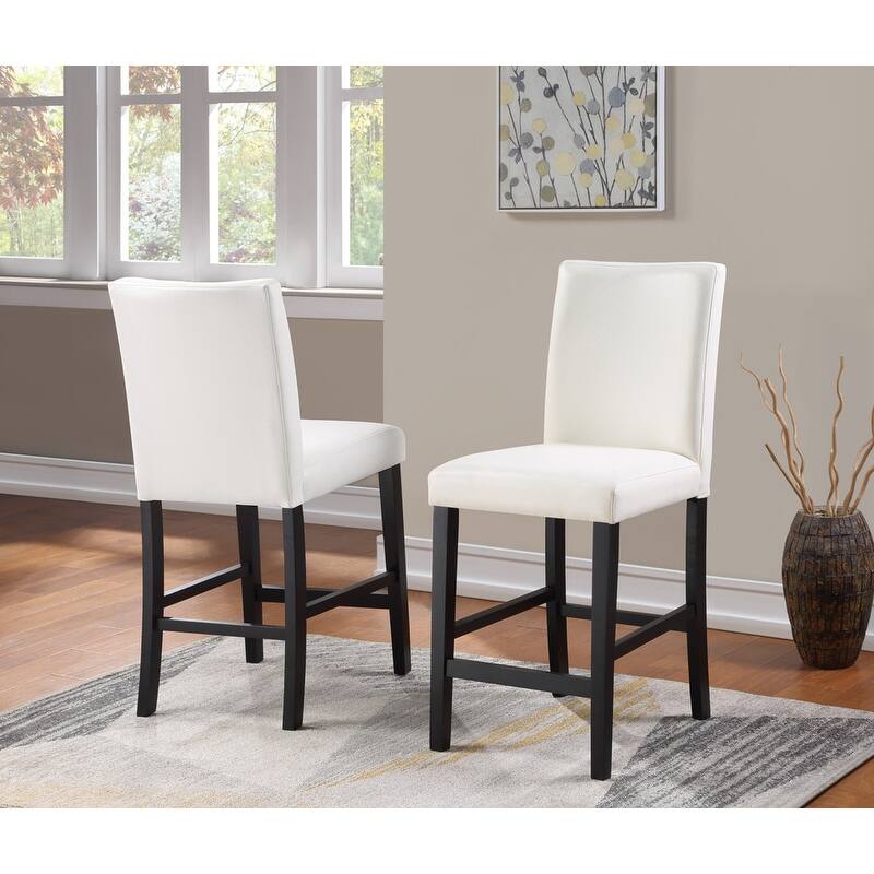 NICO 24" Parson Stool, Eco Leather