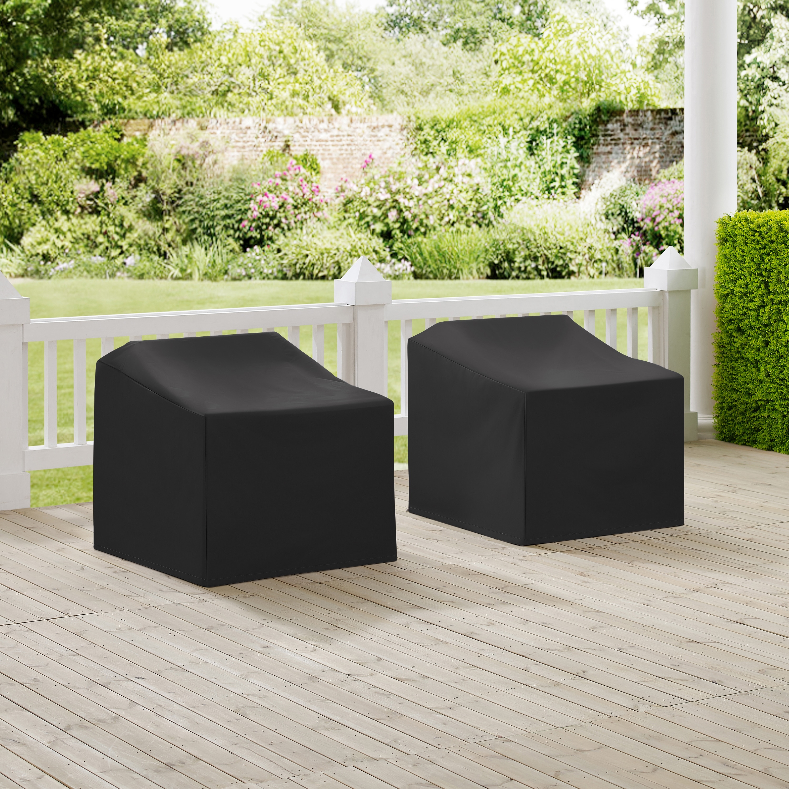 Crosley 2Pc Outdoor Chair Furniture Cover Set