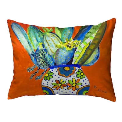 Potted Cactus Noncorded Pillow