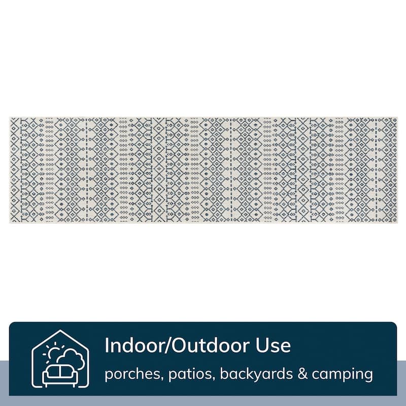 Well Woven Medusa Nord Indoor Outdoor Area Rug