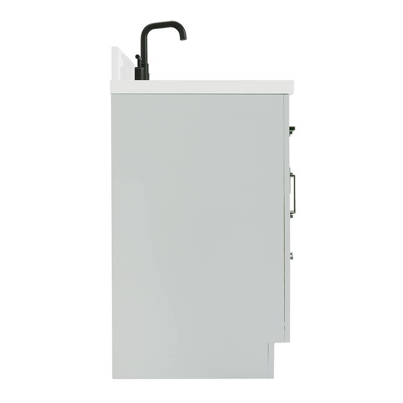 Ariel T049SWQOVO Hepburn 49" Free Standing Single Basin Vanity Set