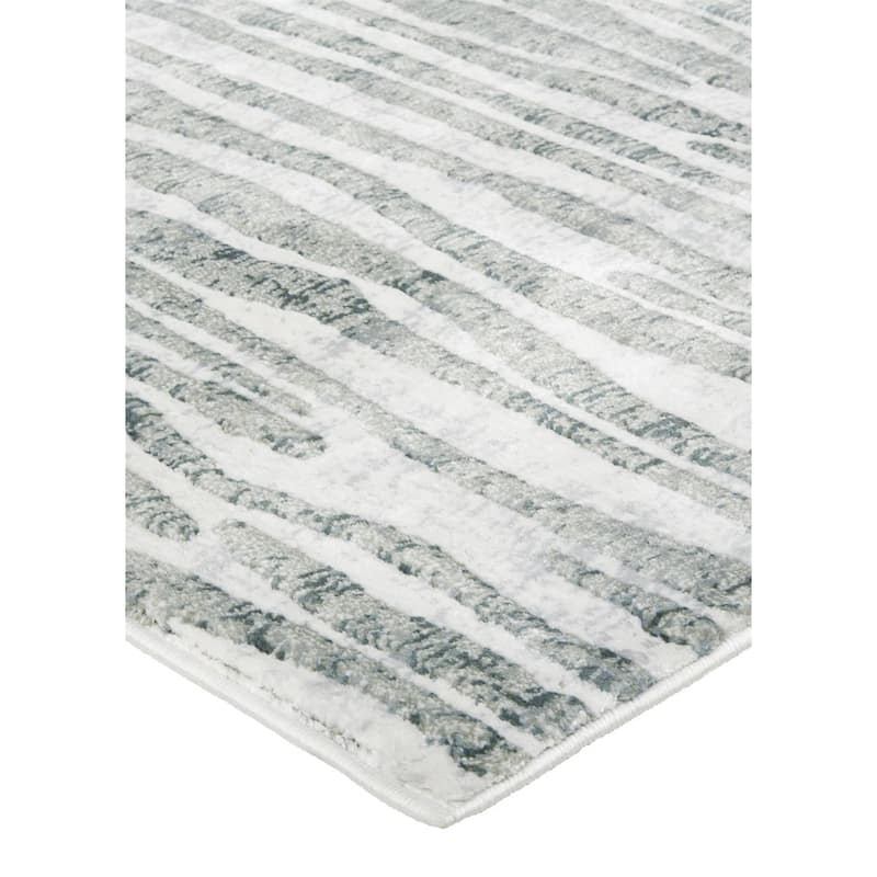 Tirev Distressed Non Skid Stain Resistant Durable Area Rug By HomeRoots - 8' x 10'