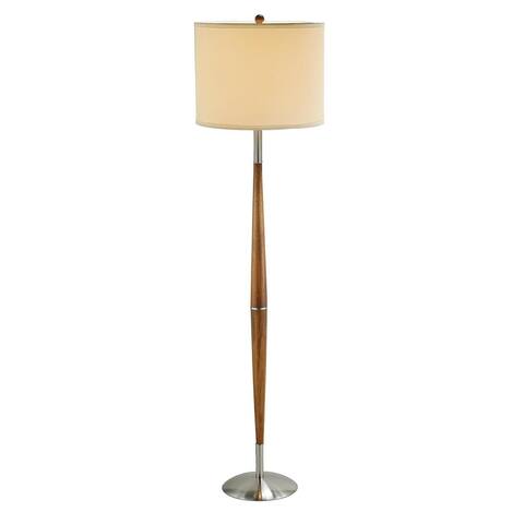 Hudson Floor Lamp, Maple Eucalyptus Wood
