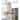 8 - Light Retro Empire Conical Wood Bead Chandelier