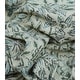 preview thumbnail 10 of 11, Fabdivine Linen Block Print Curtain Panel Pleated Drapery Floral Window Treatments Boho Printed Dining Room Décor, Kudrat