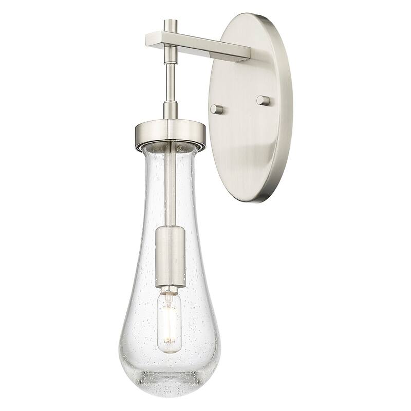 Innovations Lighting 451-1W-G451-4SDY Owego 16" Tall Bathroom Sconce - Satin Nickel