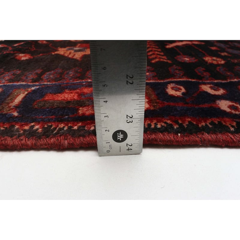 ECARPETGALLERY Hand-knotted Andelz Dark Navy Wool Rug - 5'3 x 12'8