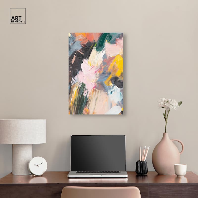Chromatic Surge II Canvas by Art Remedy, Gallery Wrapped