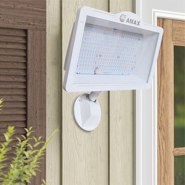 slide 1 of 10, Amax Lighting 83W Aluminum with Heat Sink LED Light White Finish
