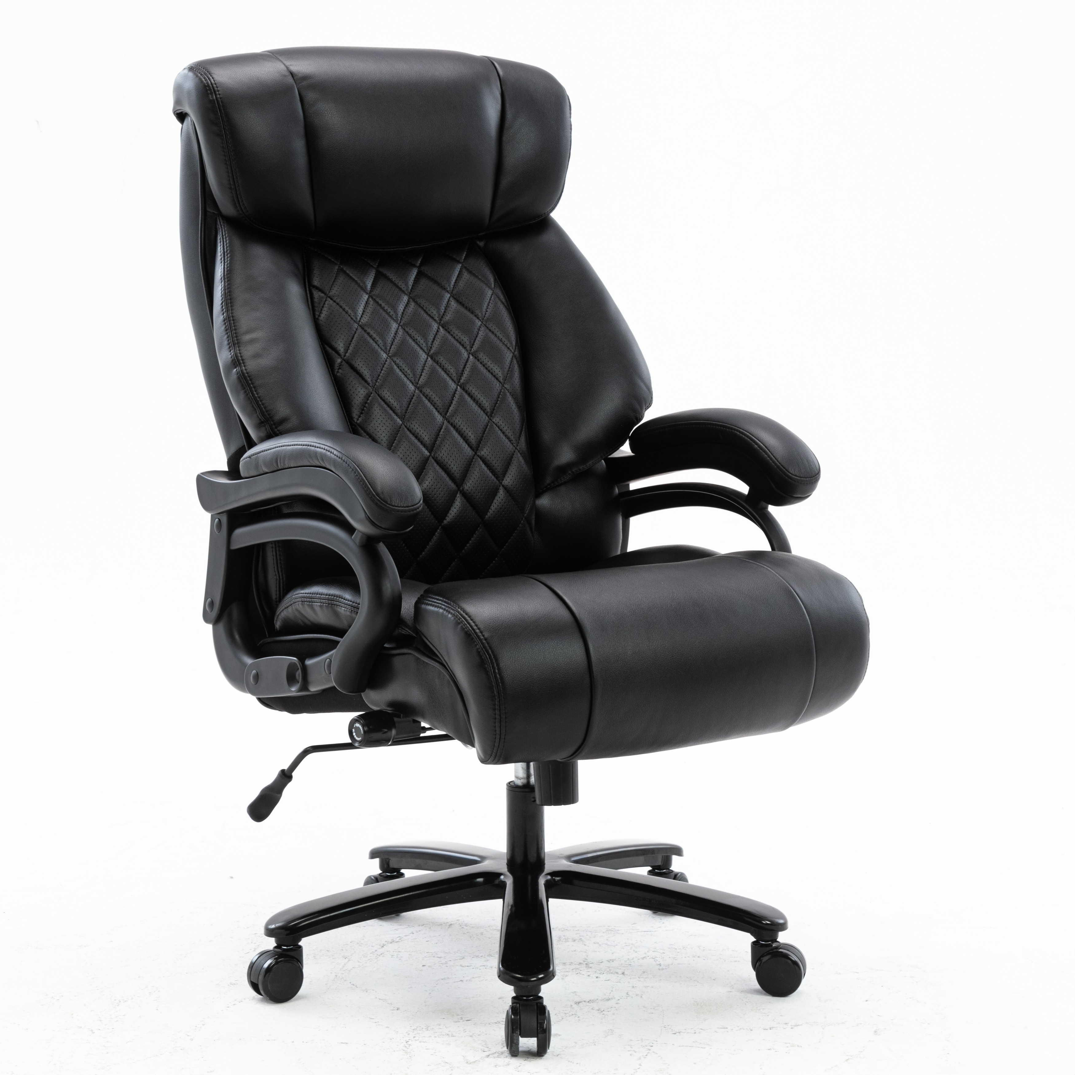 Big and Tall Office Chair 400lb Adjustable Lumbar Support Heavy