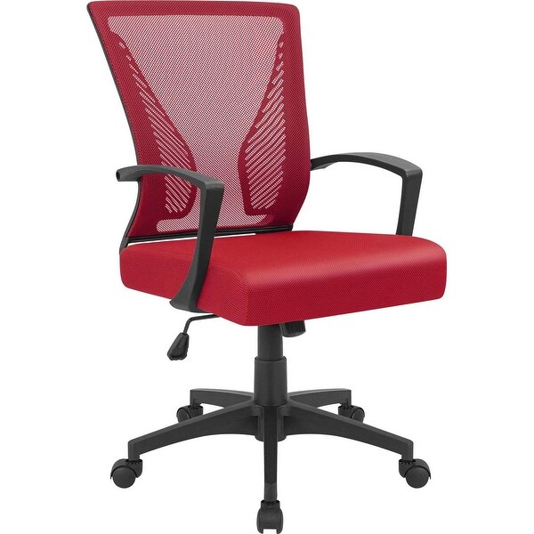 Amazon.com: Zesthouse Mid Century Home Office Chair, Armless