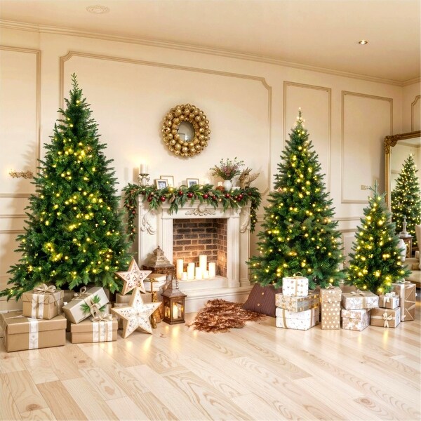 Artificial pre lit christmas trees on clearance best sale