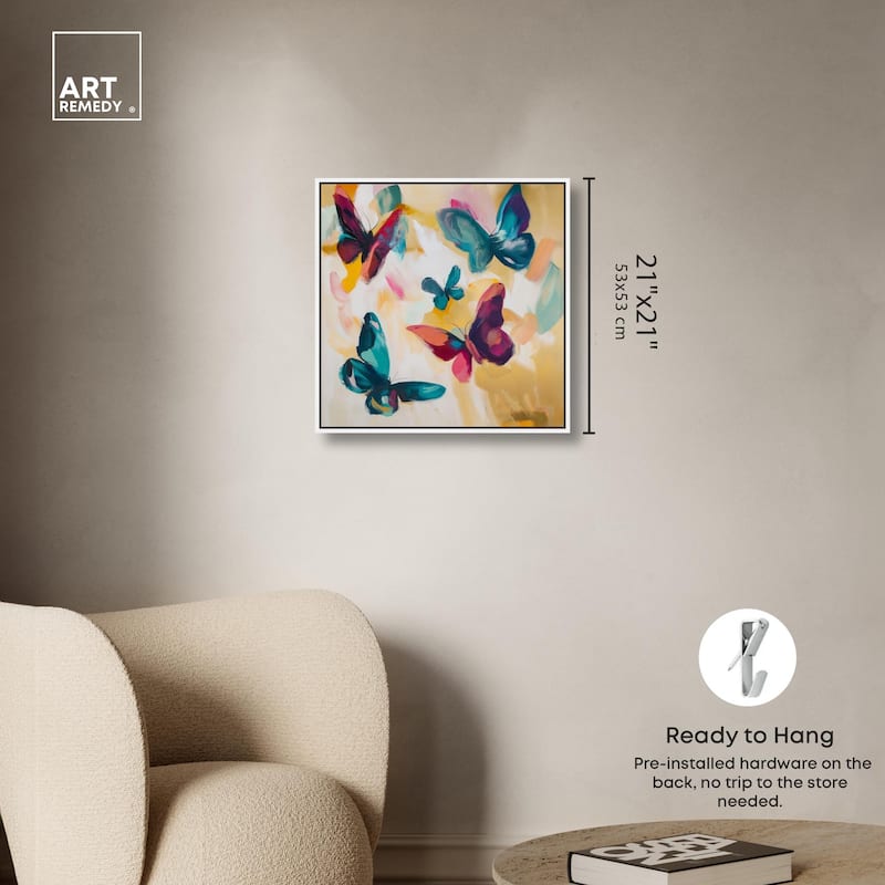 Wings in Waltz I Canvas by Art Remedy
