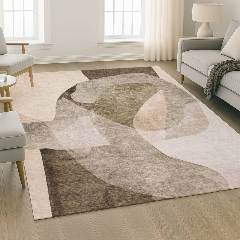 Premium Washable Super Soft Casual Contemporary Mayfield Rug