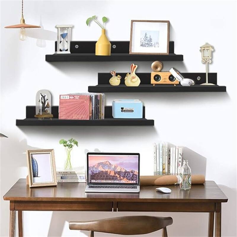  Wall Mounted Floating Shelves  - 2.6"D x 35.8"W x 5.5"H