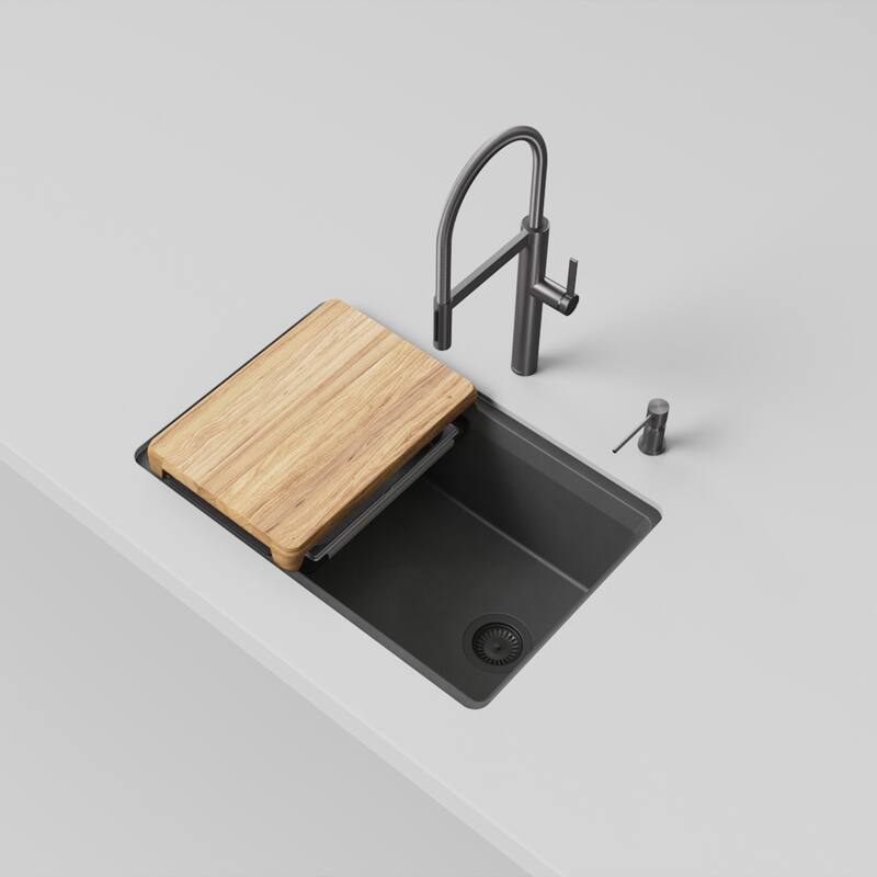 Blanco 443306 Inteos 30" Undermount Single Basin Granite Composite