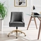 preview thumbnail 36 of 40, Discern Performance Velvet Office Chair Grey