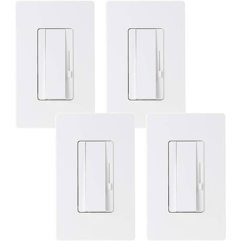 4 PACK Dimmer Switch, 3-Way/Single Pole