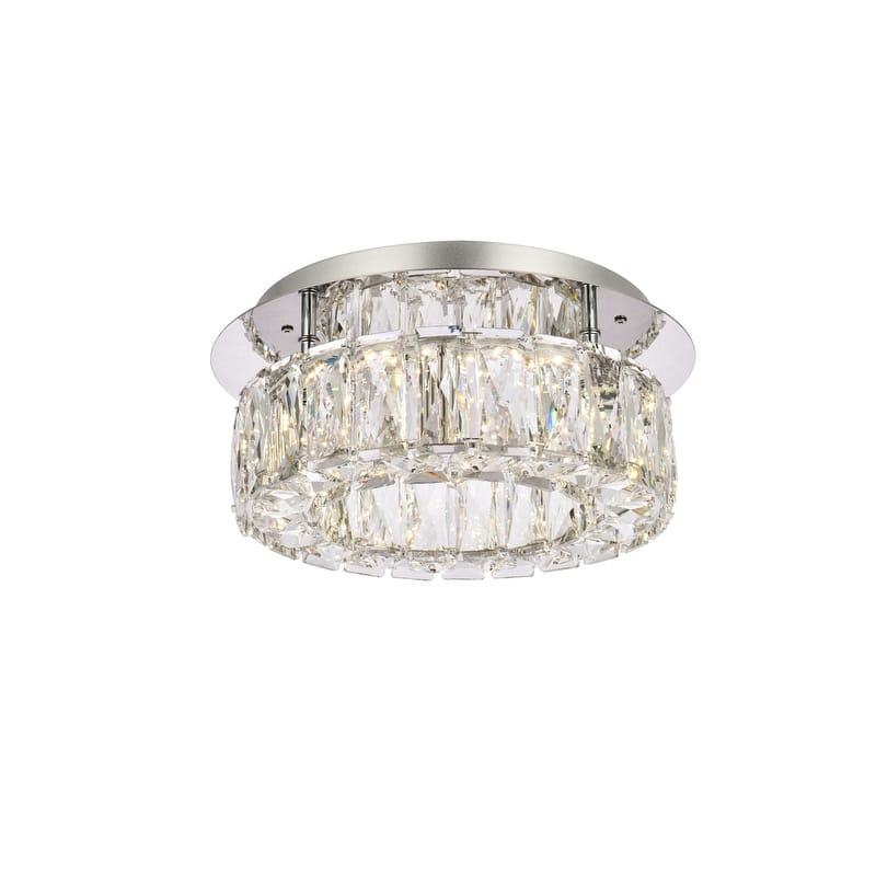 Indigo Home 12 inch LED Single flush mount - Chrome
