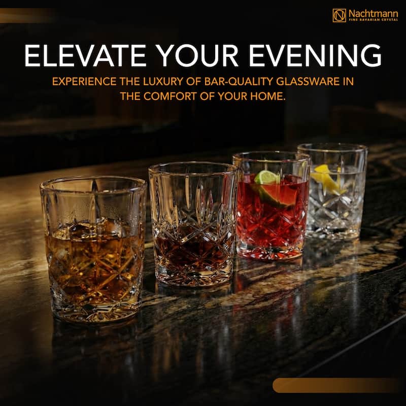 Nachtmann Set of 4 Noblesse Shot Glasses - 2 oz