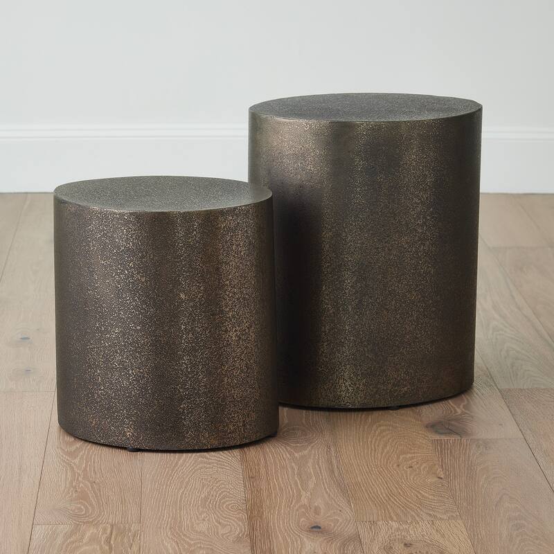 Yves Texture Drum Table